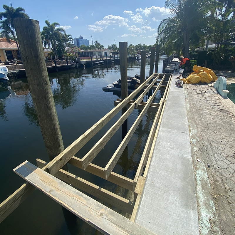 Dock Construction